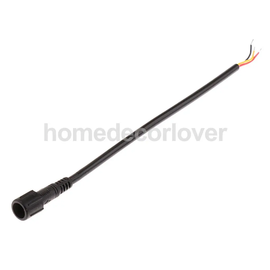 10 пар в комплекте Черный Водонепроницаемый IP65 22AWG 3 Pin типа папа + гнездовой разъем
