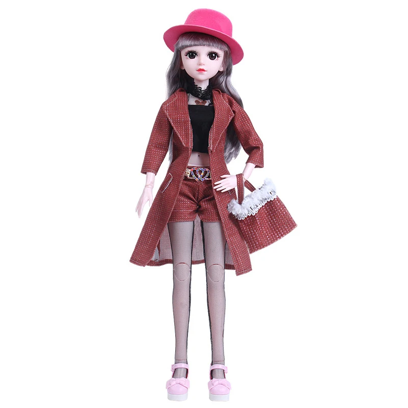 Новая Одежда для кукол аксессуары костюм с платьем шарнирной куклы 60 см одежда