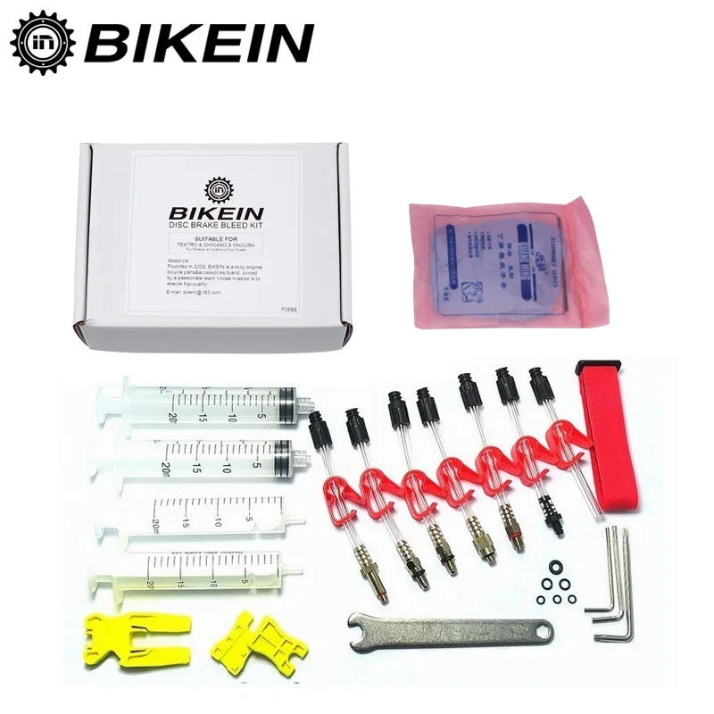 BIKEIN-гидравлический дисковый тормозной масляный Комплект для Shimano TEKTRO MAGURA Louise Marta HS33 HS11 ECHO CSC профессиональный инструмент