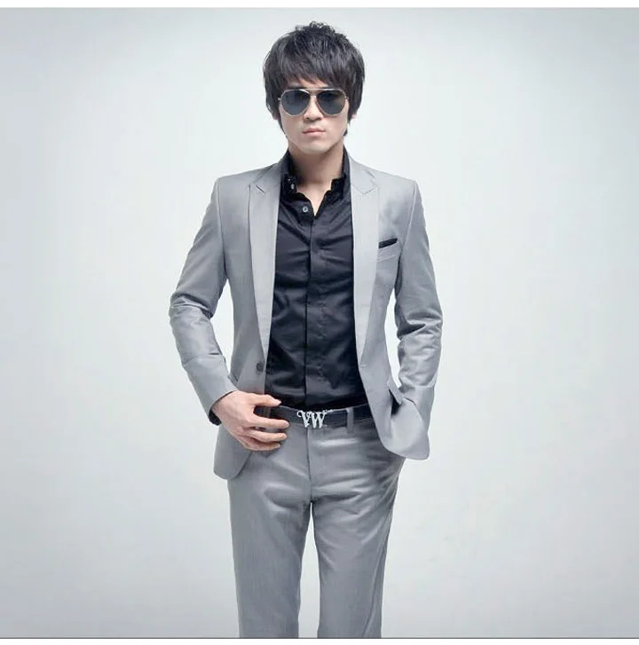 2018 Новое поступление мужской блейзер модный бренд приталенный Блейзер костюм