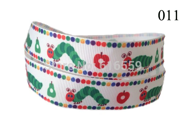 5 м/лот мультфильм напечатанный Grosgrain ленты 7/" 22 мм пробки для бутылок DIY ручной работы подарочная упаковка декоративные ленты Шитье