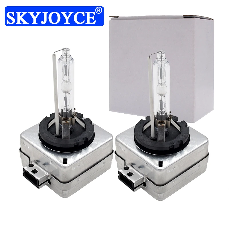 SKYJOYCE Автомобильный свет 55 Вт Xenon D1S D3S HID фара лампа 4300K 5000K 6000K 8000K Авто 35W D1R D3R