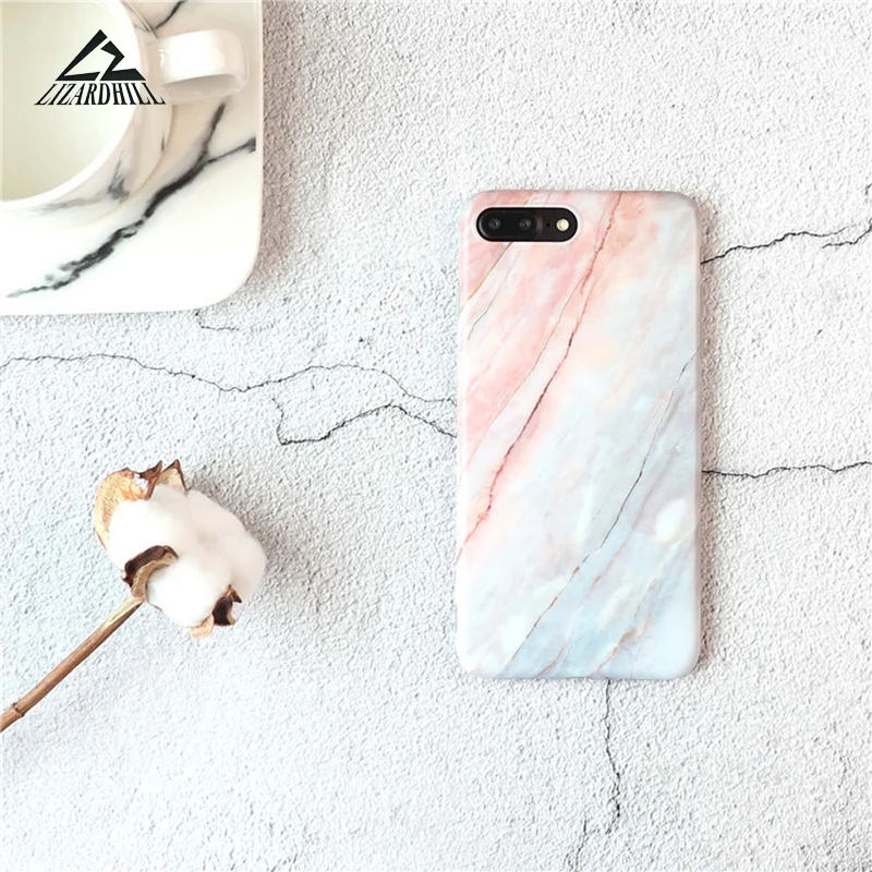 Lizardhill модные Мрамор чехол для iPhone 7 plus Мягкий силиконовый 6s плюс 8 X телефон