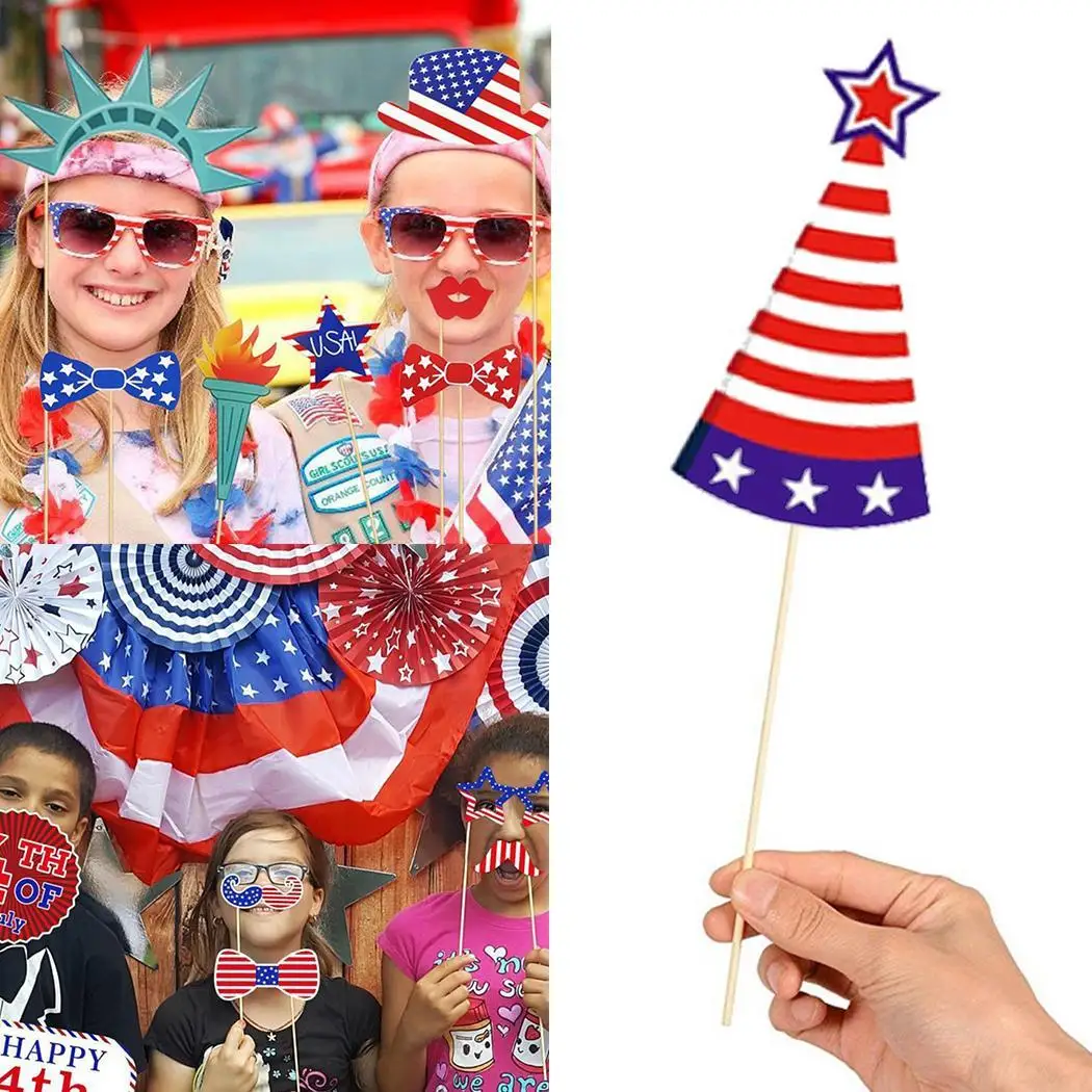 1 комплект День Независимости фото реквизит праздничные вечерние Многоцветные