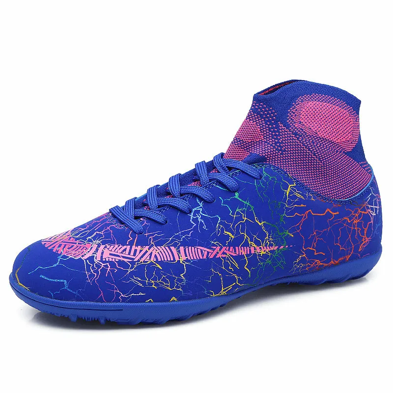 Футбольная обувь HoYeeLin уличные высокие футбольные тренировки прочные бутсы