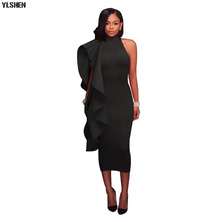 New Style African Dresses for Women Dashiki Falbala Skirt Clothes Sexy Africa Dress Bazin Riche Robe Africain Clothing | Тематическая