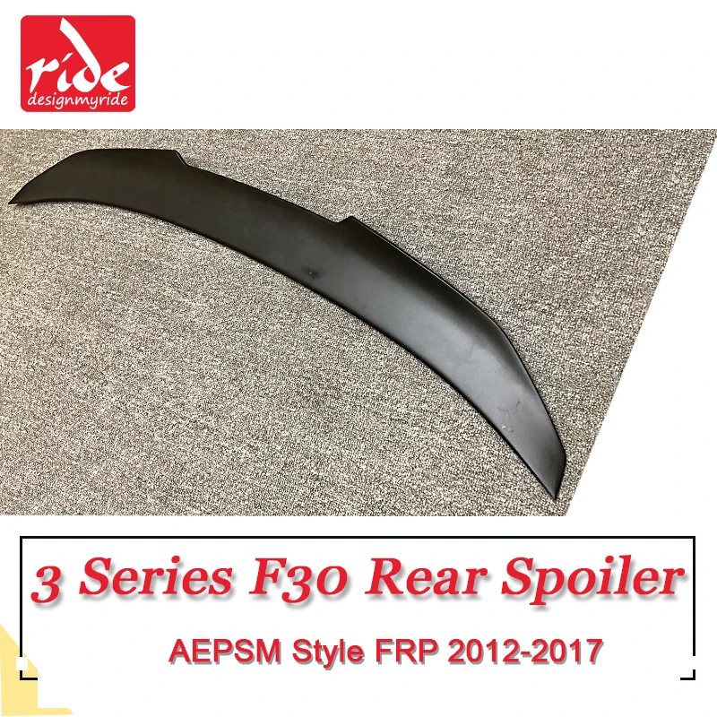 Подходит для BMW F30 задний багажник спойлер AEPSM Стиль FRP первоклассника черного 3 ей