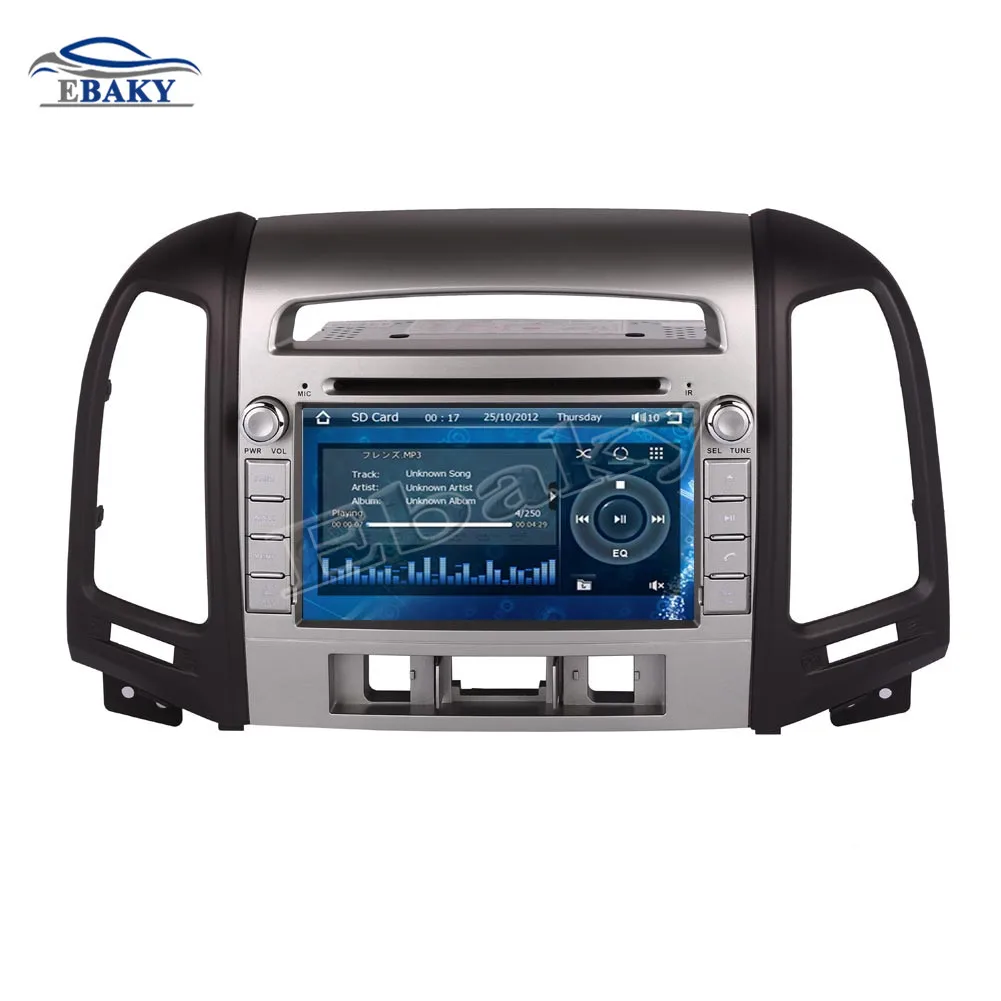 NaviTopia 7 inch dvd плеер автомобиля для hyundai Santa FE 2006 2007 2008 2009 2012 автомобилей мультимедиа