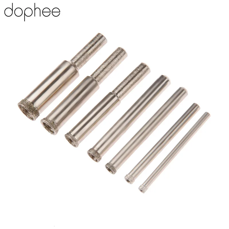 Dophee 7 шт. Алмазный монтажный точечный Сферический вогнутый наконечник