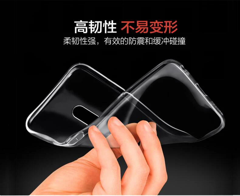 Прозрачный чехол SUREHIN для ONEPLUS 7 pro защитный из ТПУ прозрачный силиконовый тонкий