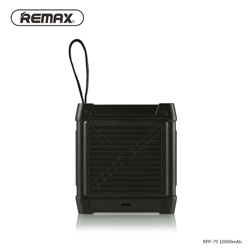 Remax внешний аккумулятор 10000 мАч Портативная Usb зарядка Военный стиль для iphone 8 X