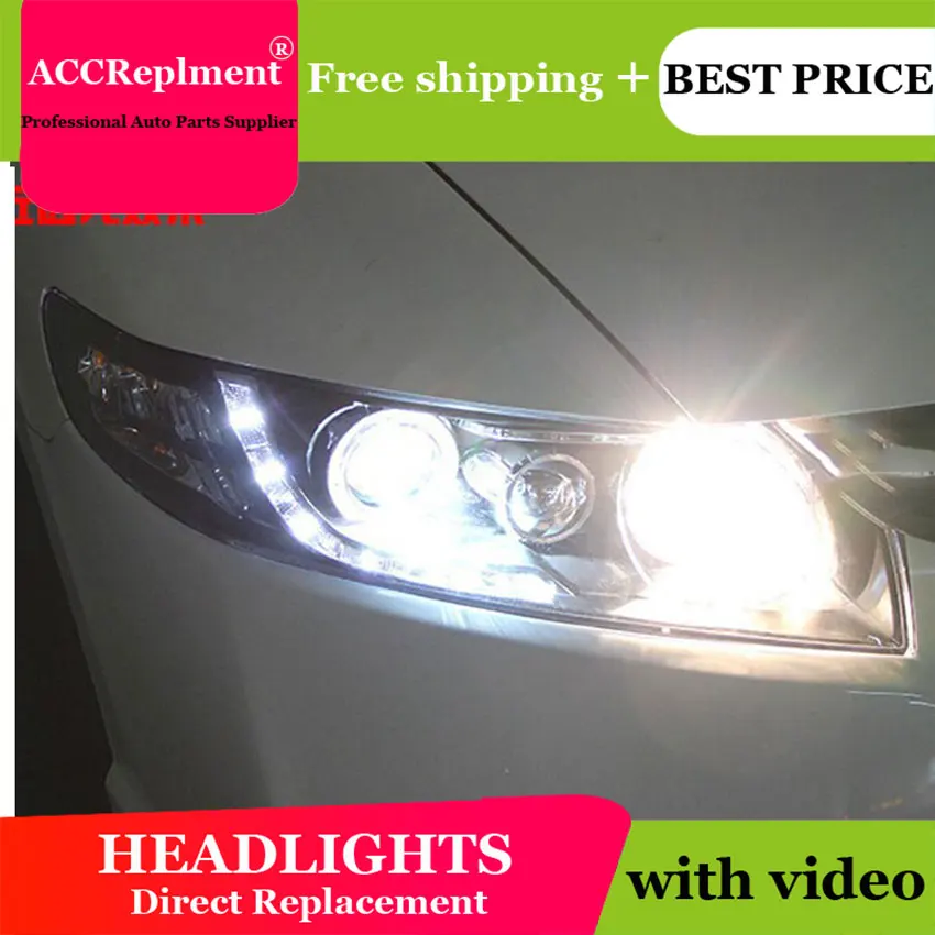 Авто. PRO для Honda Civic светодиодные фары ксенон 2006 2011 Автомобильный Стайлинг led