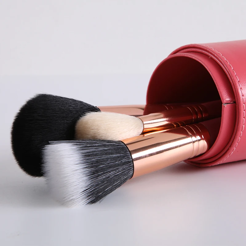 Принцесса Роза 12 шт. макияж кисточки комплект расчёски для волос Pinceis Maquiagem Pincel