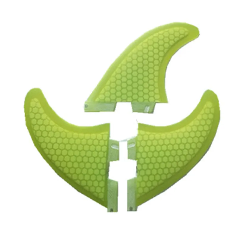 2017Micfin стекловолокно и технические характеристики thruster FCS 2 fin сотовый плавник для