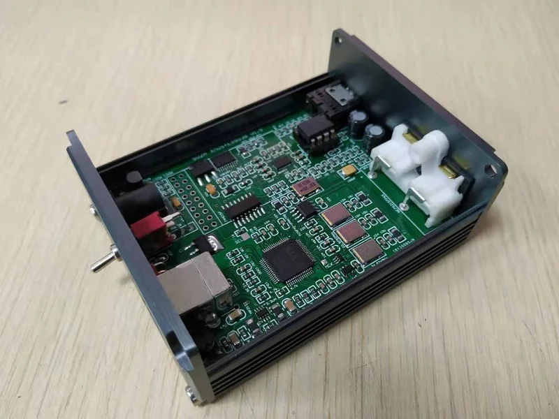 Version 1 WEILIANG аудио SU2A ES9038Q2M USB декодер DAC XMOS интерфейс bluetooth 5,0 - Цвет: Version 1