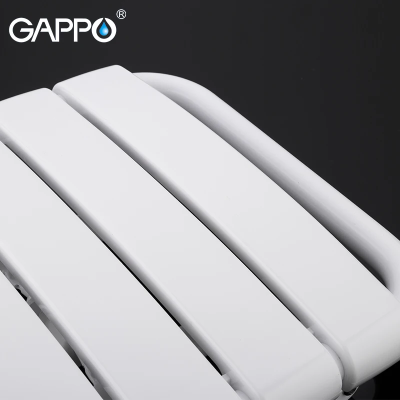 GAPPO сиденье для душа настенное ванной комнаты однотонное Складное Сиденье спа