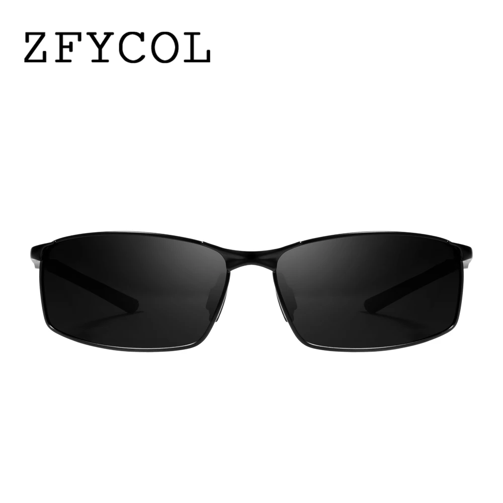 ZFYCOL 2019 солнцезащитные очки мужские поляризационные известный бренд