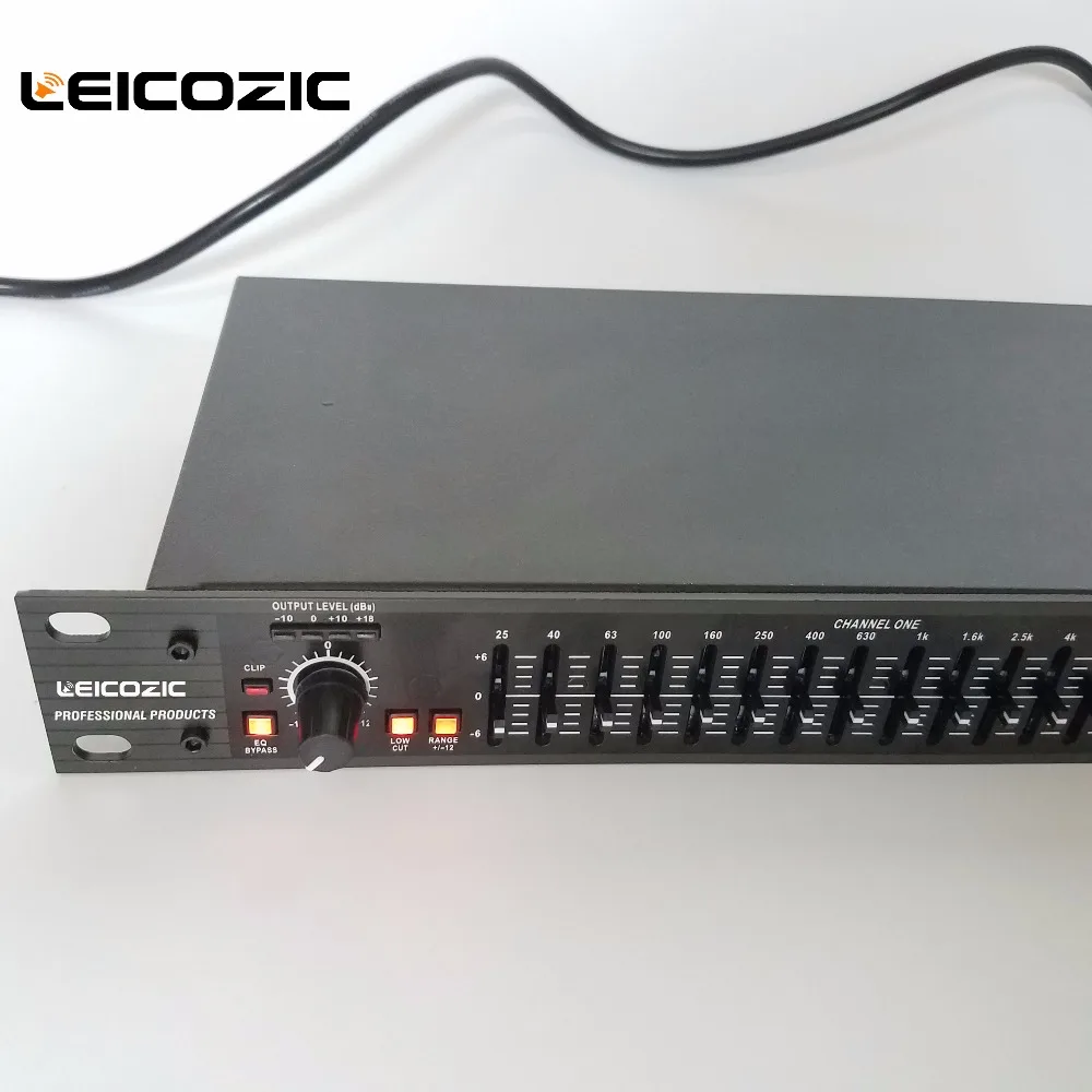 Leicozic двойной графический эквалайзер EQ215 2x15 полосный стерео Оборудование студии