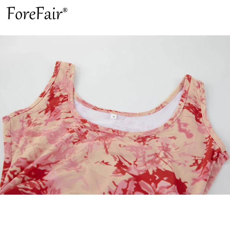 Forefair Женская майка с принтом платье для офисной леди одежда работы карандаш 2018