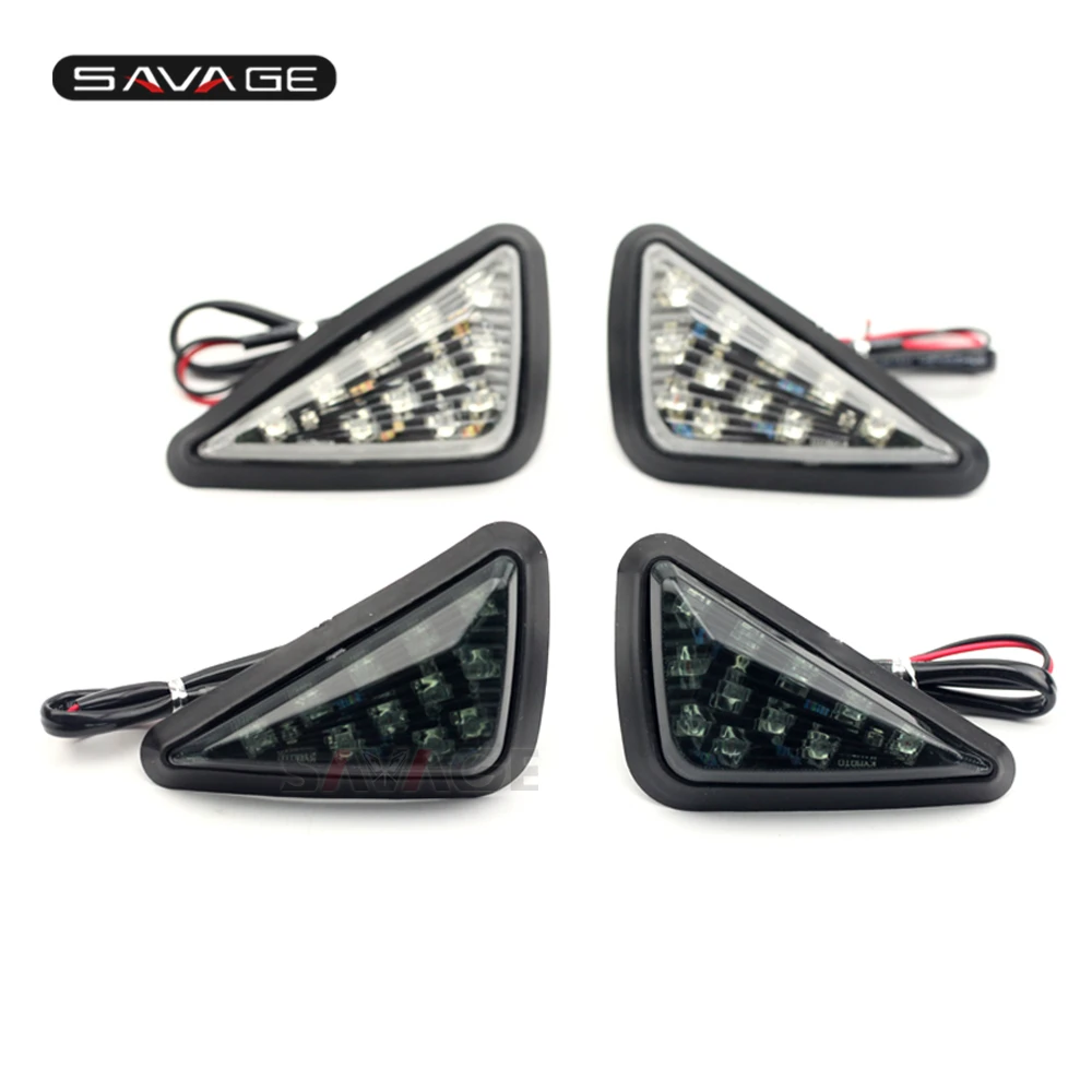 Передние светодиодный поворотные сигналы для SUZUKI GSX-R 250 150 125 1000 750 GSXR 600 аксессуары