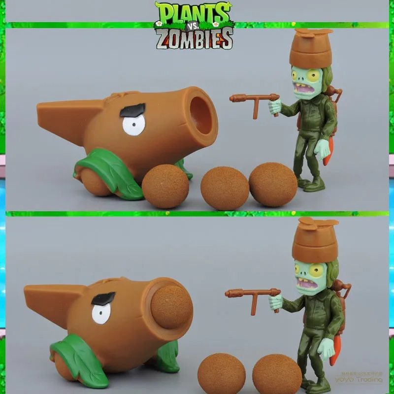 20 видов стилей 10 см PVZ Растения против Зомби Peashooter Снежный горошек повторитель Подсолнух кактус Cob Cannon Chomper фигурка модель игрушки