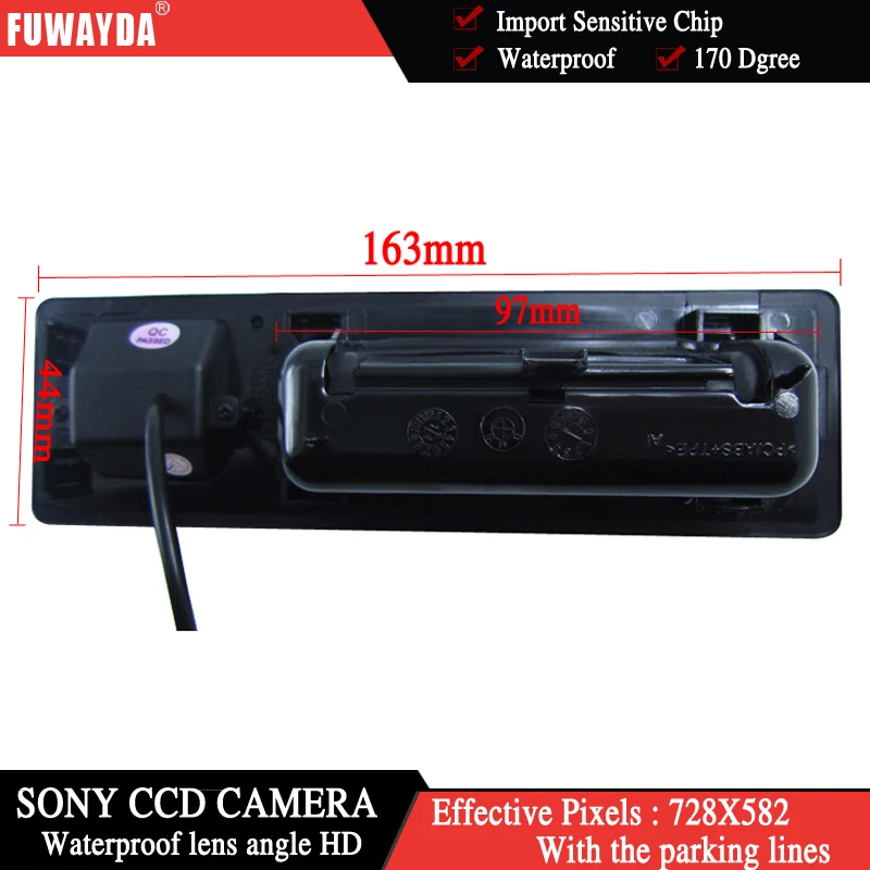 Камера заднего вида FUWAYDA для BMW F10 F11 F25 F30|rear view camera parking|rear cameracamera parking hd |