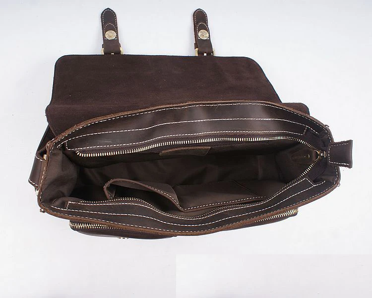 Для мужчин Винтаж 13 &quotноутбук натуральная кожа сумка из плотной коровьей кожи