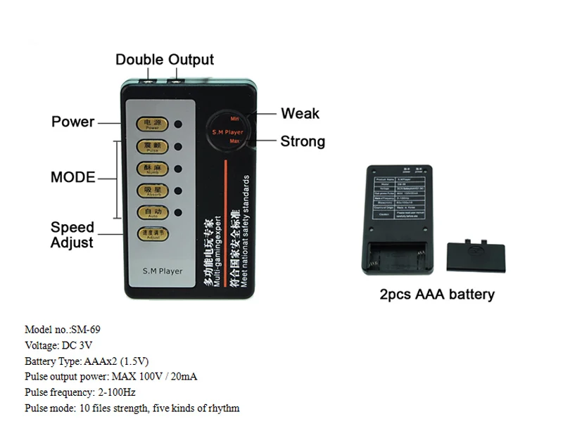 Женский комплект электрошок зажимы для сосков БДСМ бондаж Фетиш Секс-игрушки пар
