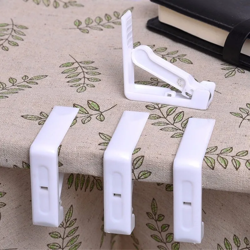 4 шт. скатерти для стола крышка зажимы фиксированной клипы настольная Юбка