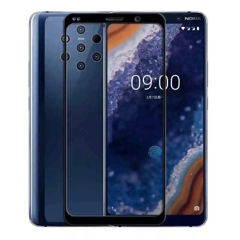 9H Защита экрана для Nokia 9 PureView 8 1 7 Plus Nokia7 Nokia7.1 Nokia8 Nokia8.1 Nokia9 7plus plus HD закаленное