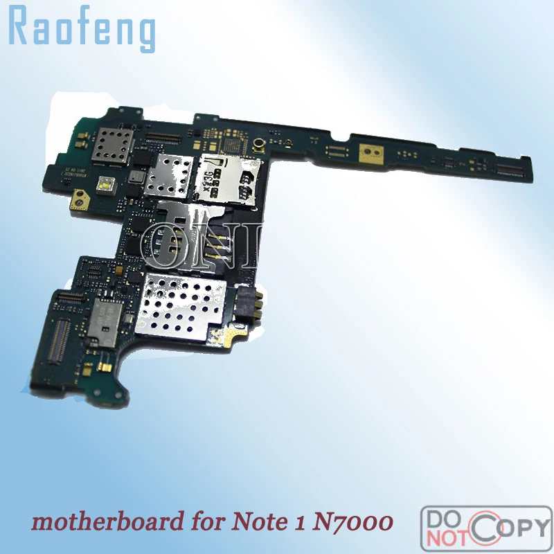 Raofeng для samsung Galaxy Note 1 N7000 материнская плата используется версия Европа и открыл i9220