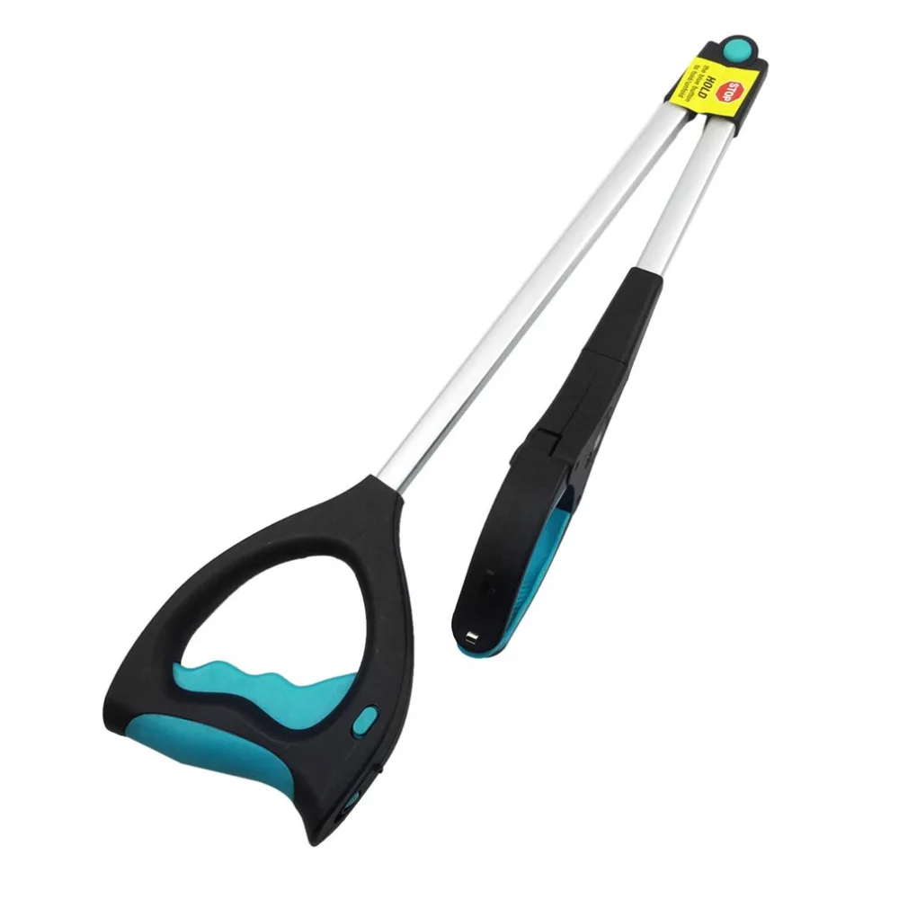 Инструмент для сбора мусора со светодиодным металлическим зажимом