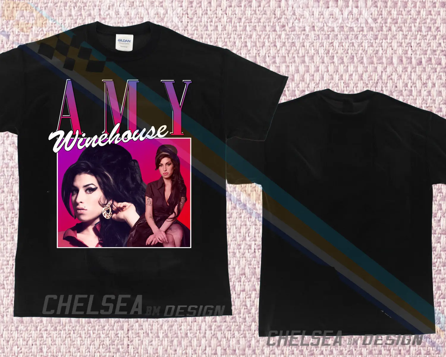 2019 забавная вдохновленная Amy Winehouse футболка Merch Tour Limited винтажная редкая