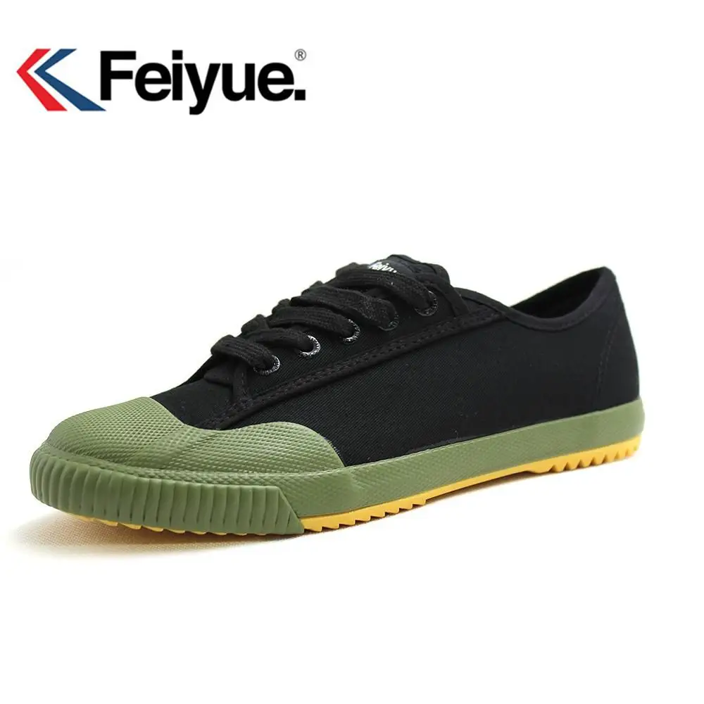 10920 Feiyue/обувь; стиль; черные кроссовки для боевых искусств; женская и мужская обувь для кунг-фу; прогулочная парусиновая обувь - Цвет: 10920