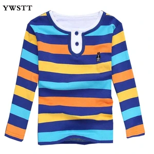 Brand Boys Polo Shirts Long Sleeve stripe 2018 Spring Autumn Long Children Polo Shirts School Uniform Clothing Baby Boy Clothes