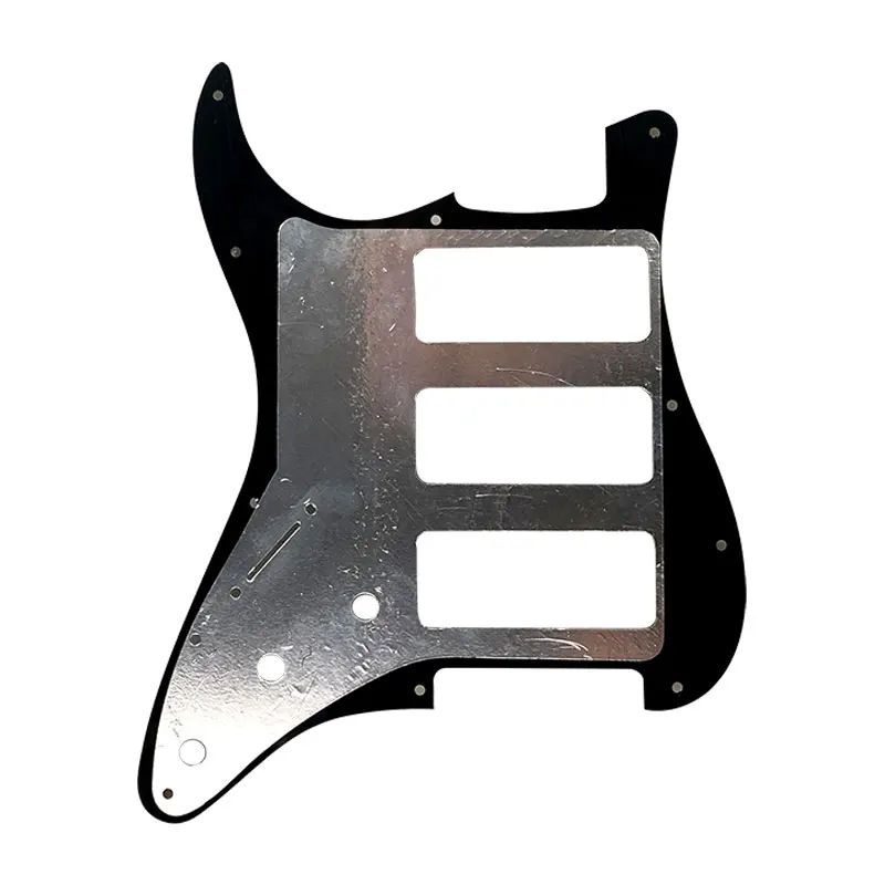 Pleroo отличное качество гитарные части 3 P-90 гитара Stratocaster PICKGUARD для нас 11 винтовых отверстий Strat 3 P90S Humbucker