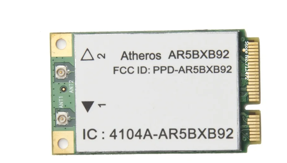 SSEA        Atheros Ar9280 Ar5bxb92 300 / Mini PCI-E   2, 4 /5