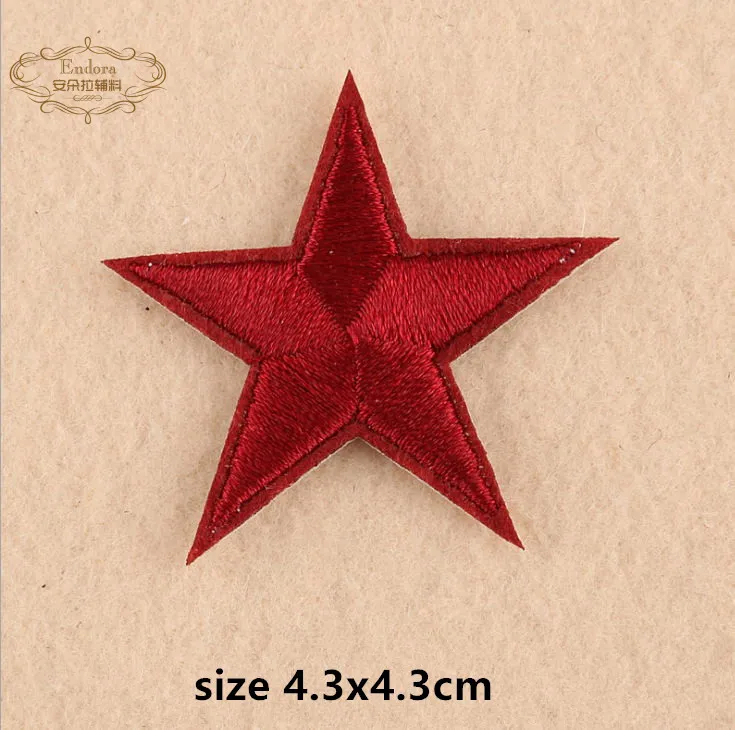 10 шт. вышитые патчи звезды значки с помощью утюга мотивами из мультфильмов