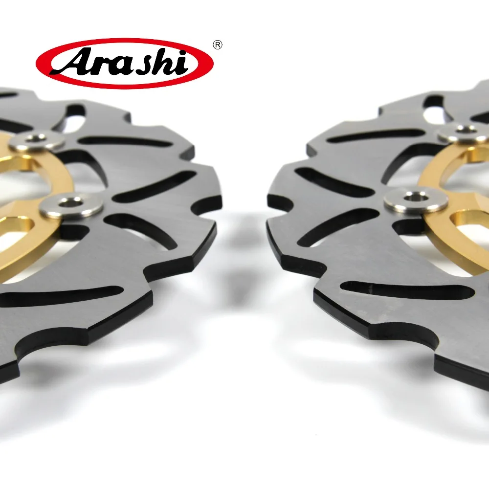 ARASHI GSX750F Передние Задние тормозные роторы диски подходят для SUZUKI 1998 1999 2000 2001 2002 2003