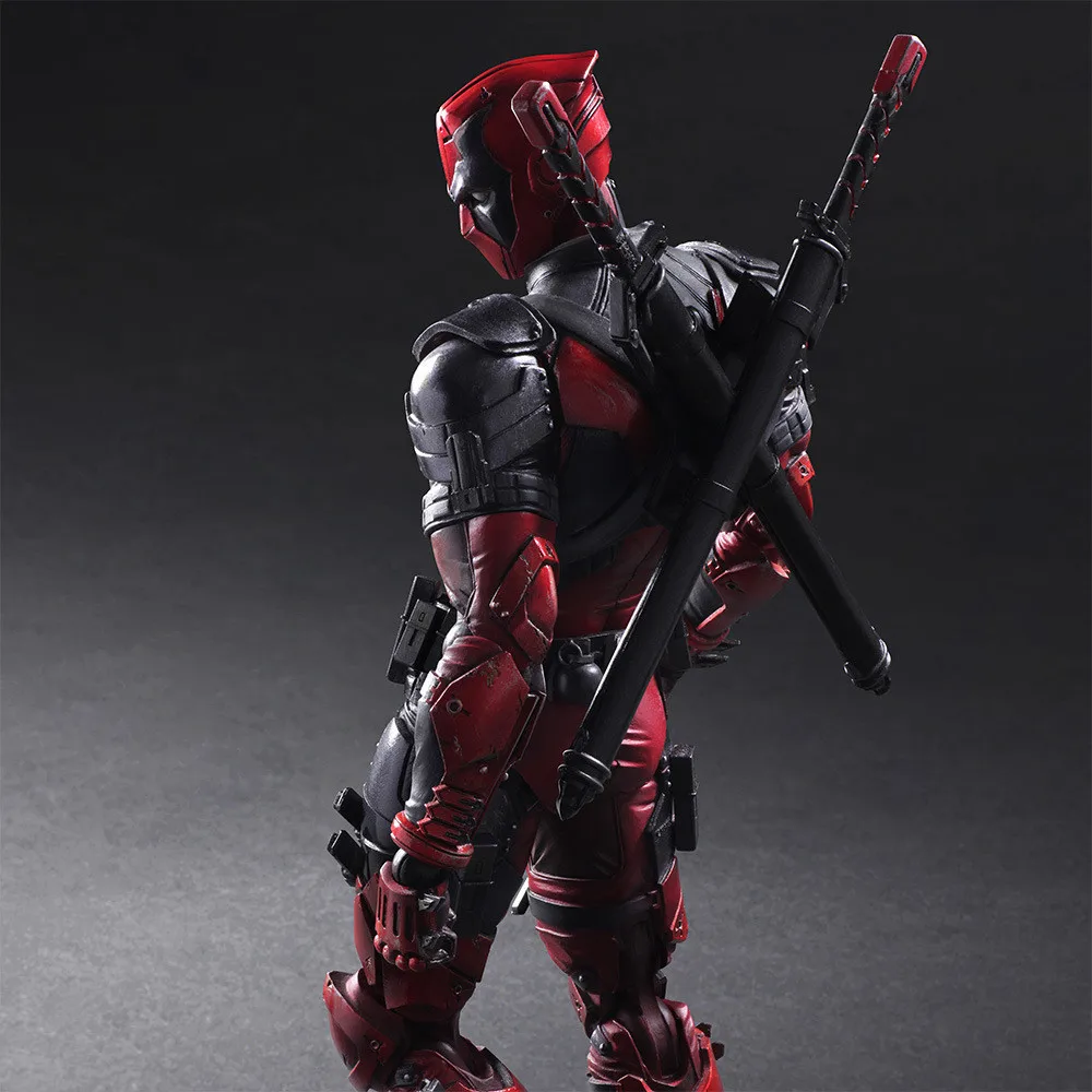 Дэдпул Play Arts Kai ПВХ фигурка игрушка Вэйд Уинстон Вилсон X мужчины X-Men 260 мм Playarts Doll
