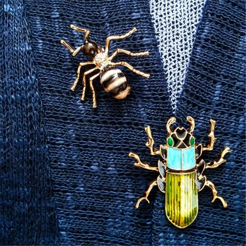 Эмалированная брошь в виде насекомых для женщин|brooches for women|brooch fashionfashion brooch |