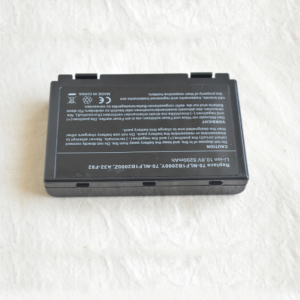 Аккумулятор для ноутбука Asus K50AB K70 F82 K50I K60IJ K61IC K50C K50ID k50IE K50IL K50IP K50X K51A K51AB A32 K40E