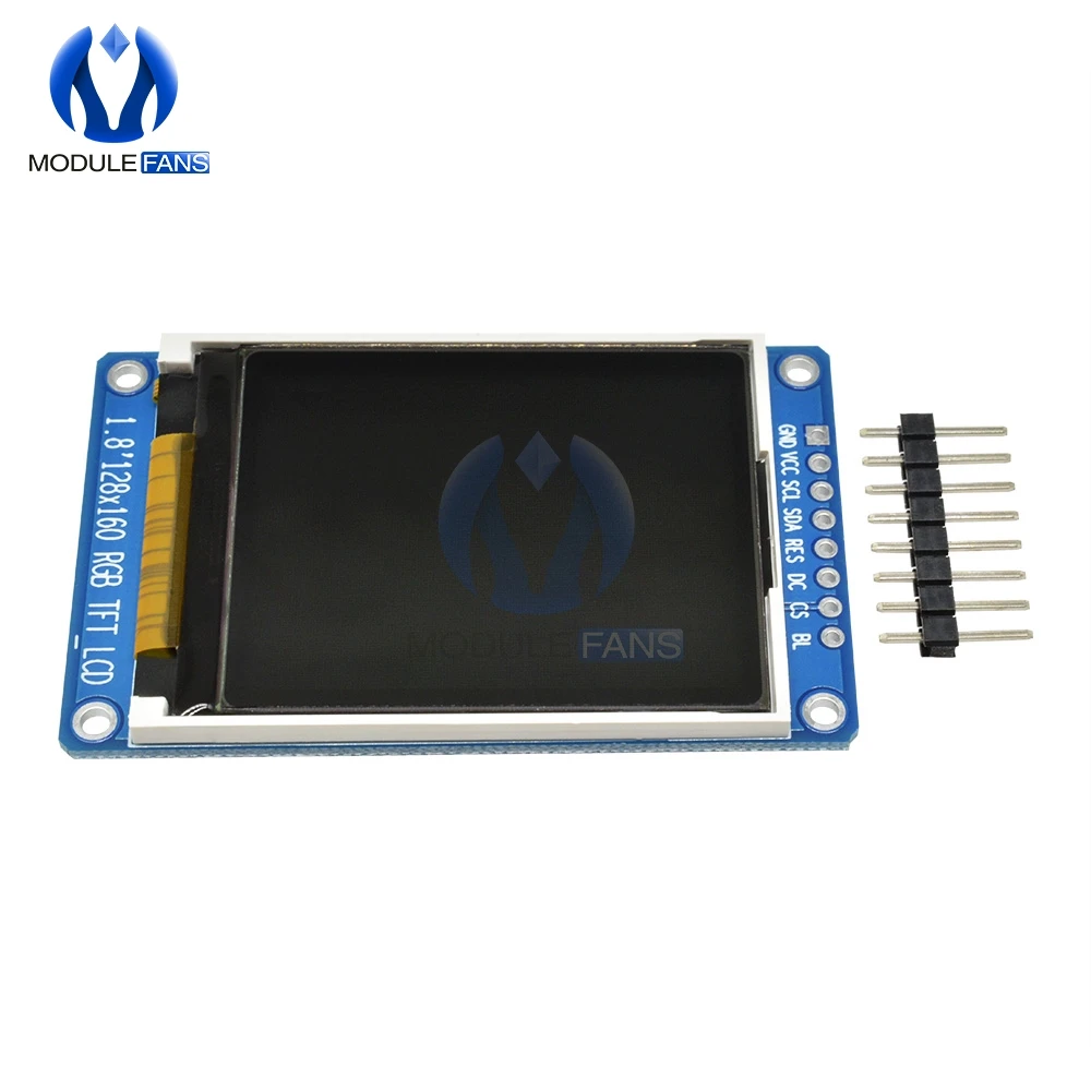 1," 1,8 дюймов полноцветный 128x160 SPI полноцветный TFT ЖК-дисплей модуль ST7735S 3,3 V Заменить OLED блок питания для Arduino