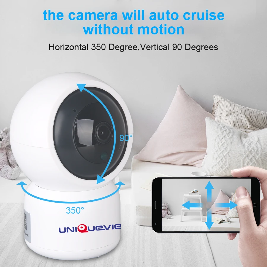 720P/1080P Облачное хранилище WIFI автоматическое отслеживание беспроводной домашней