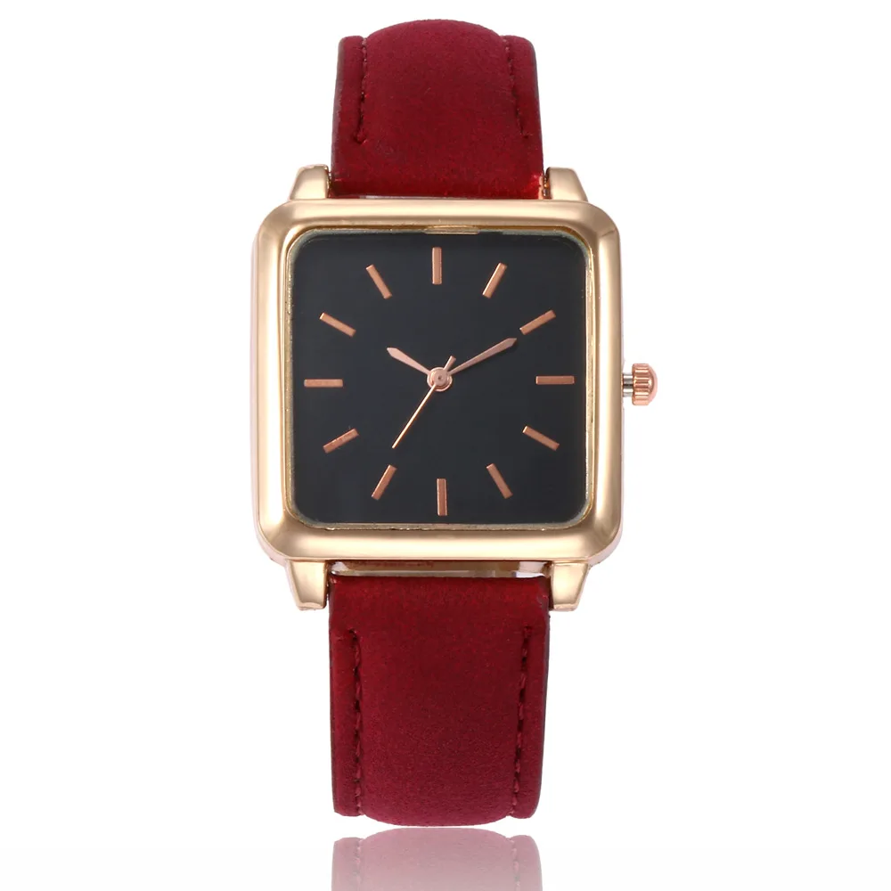

Fashion Watch Women 2018 Ladies Watch Simple Quartz Wristwatches Square Dial Design Clock Relogio Feminino [Buy 1 Get 1 Free]