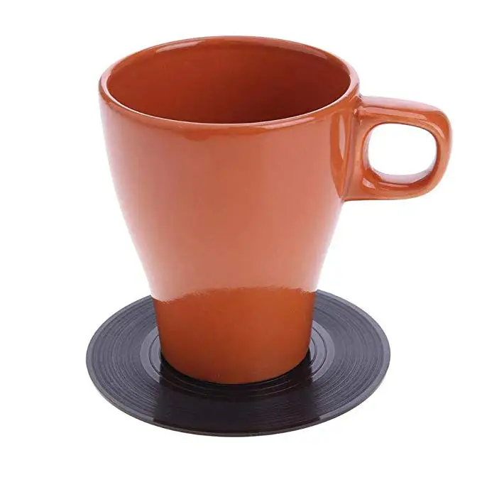 Slingifts 6Pcs/set Retro Drink Coasters Table Cup Mat Home Decor CD Record Coffee Placemat Tableware Gadgets | Дом и сад