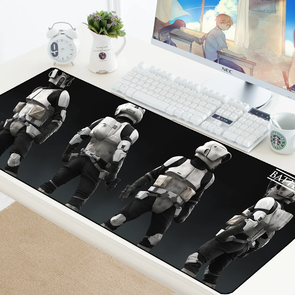 Игровой коврик для мыши из Звездных войн большой игровой резиновый Настольный