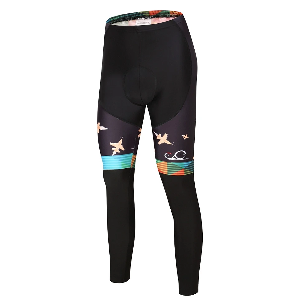 pants CYCEARTH с подкладкой из ткани coolmax гель зимние термальные длинные велосипедные комбинезоны флисовые MTB велосипедные гонки нагрудник шорты - Цвет: pants