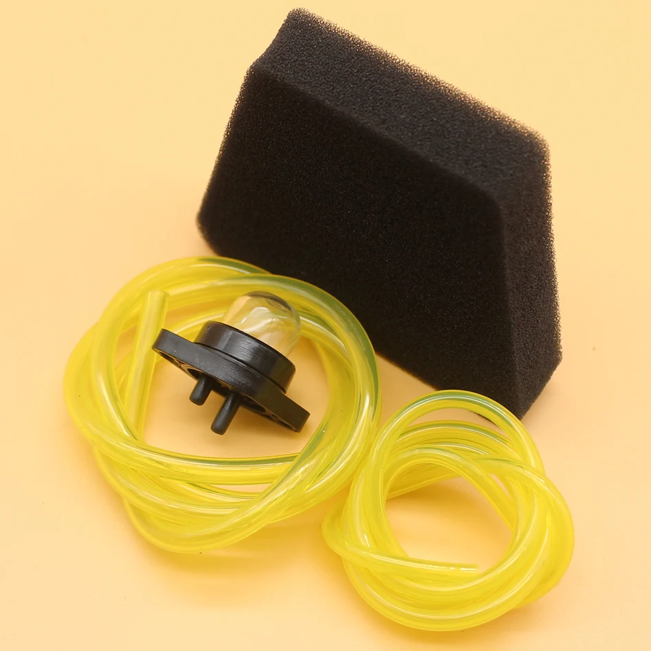 Черный воздушный фильтр с 2 футами праймер для топливной линии настраиваемая