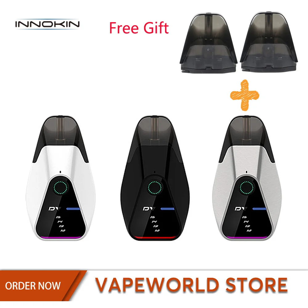 Оригинальный Innokin комплект DV Pod с 500 мАч встроенной батареей 2 8 мл шт картриджи